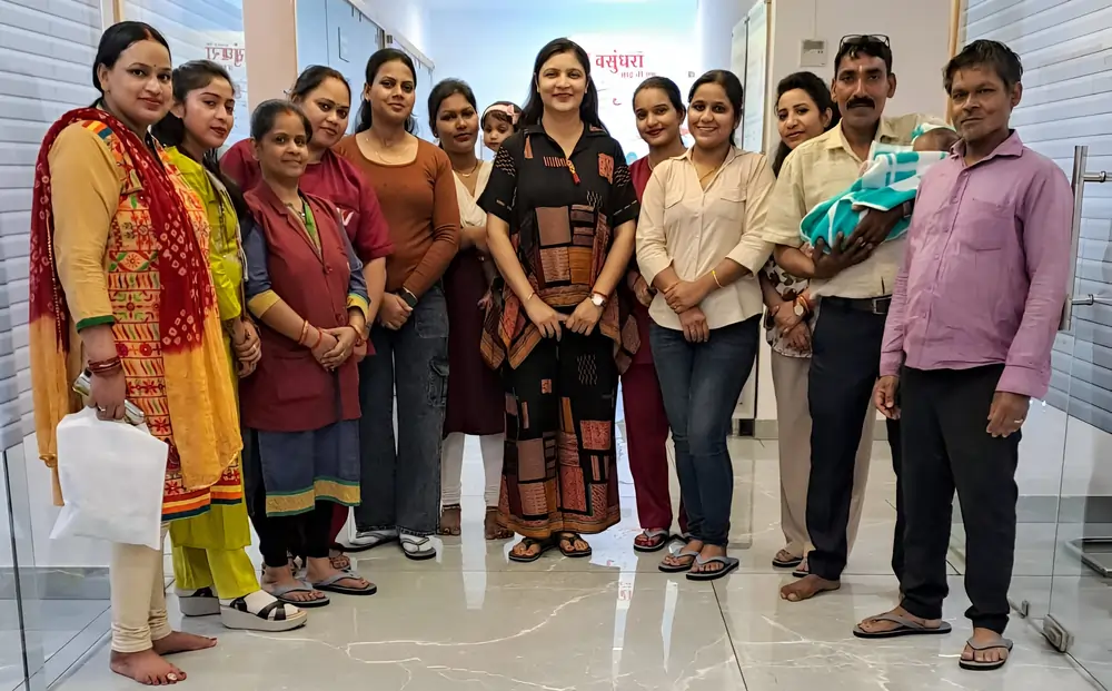 IVF group success images - Best IVF in Lucknow and Sperm bank